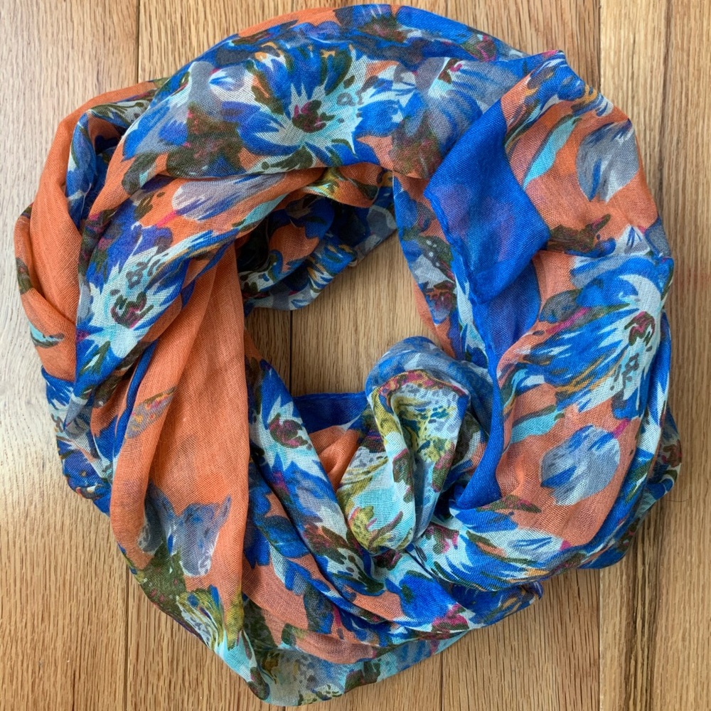 Floral Infinity Scarf